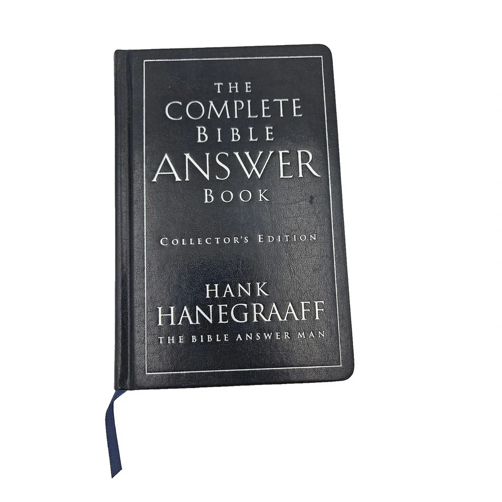 Complete Bible Answer Book‎ Hank Hanegraaff Leather Collector Edition